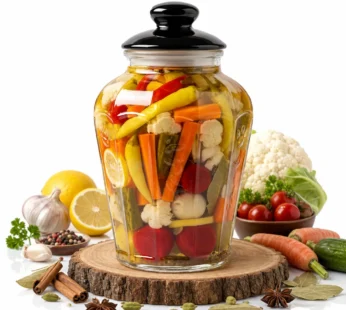 Mixed Vegetable Pickles Jar