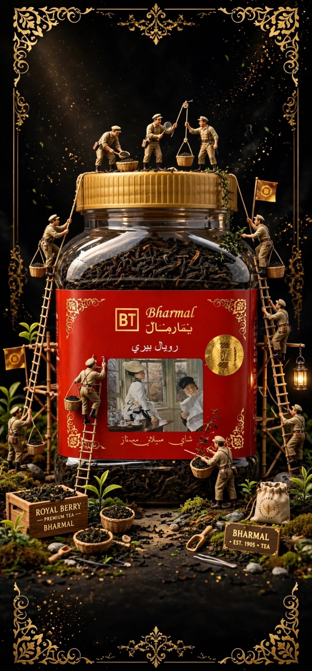 شاي برمال معطر 200g
Tea BHARMAL 200g