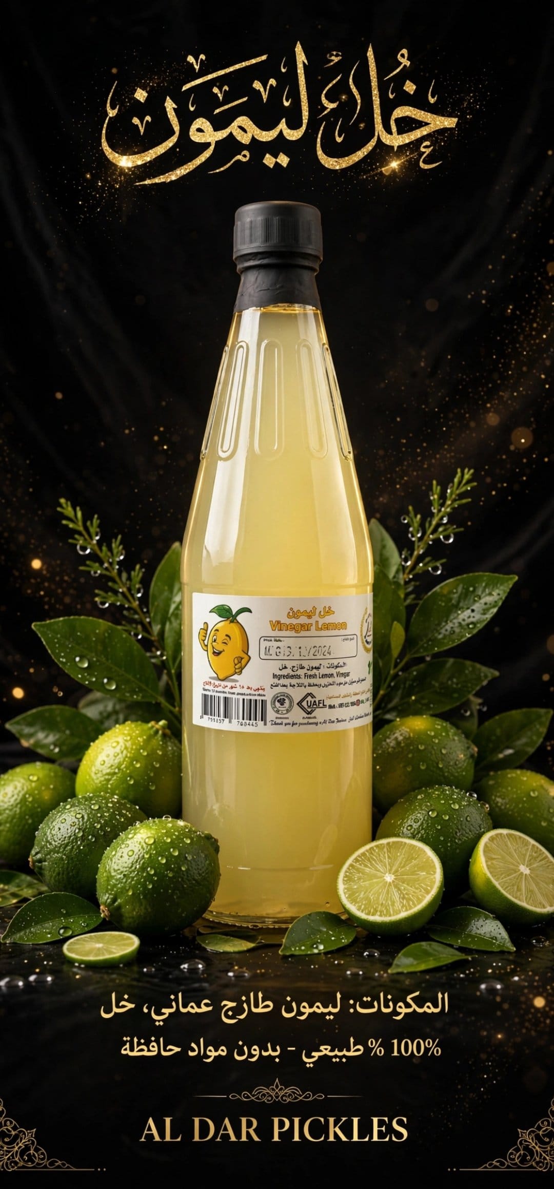 خل ليمون 770ml